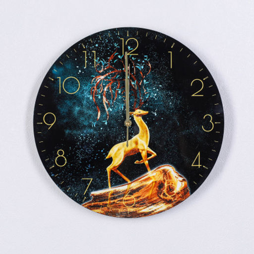 Часы настенные Золотая антилопа 36,6 см / TJX-014-MDF/2 /уп 10/Акция - Галеонтрейд фото 2