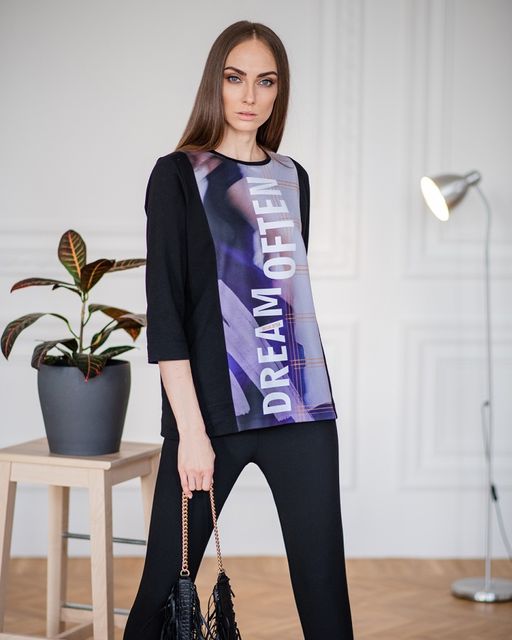 авторский лонгслив - Elena sorti фото 3