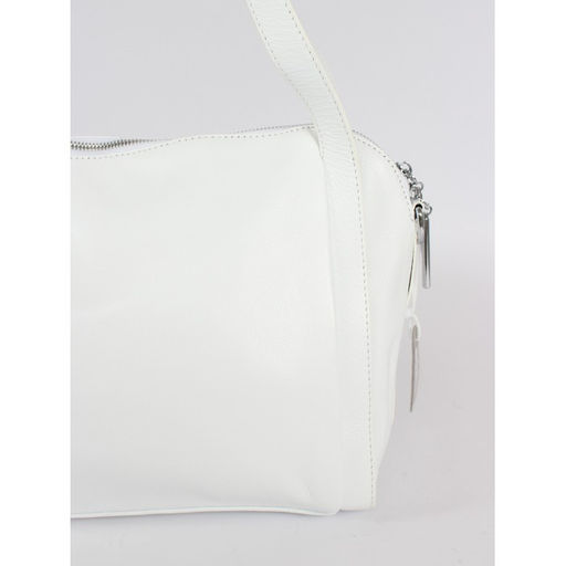 Сумка женская натуральная кожа GU 2033-6609, 1отд+еврокарм, плечевой ремень, белый SALE 261558 - Adelia фото 9