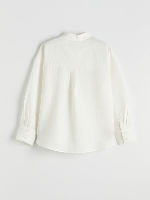 ?izgili Oversize Kad?n G?mlek