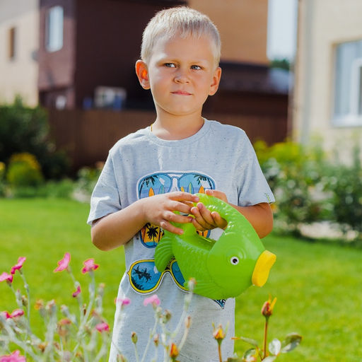 Лейка детская, 1 л, с рассеивателем, Рыбка - Simaland фото 7