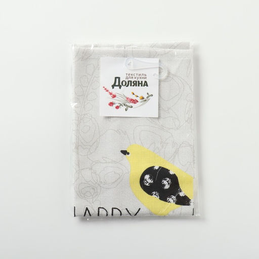 Полотенце кух. Доляна Happy easter 28х46 см, рогожка, 100% хл, 160г/м2  фото 6