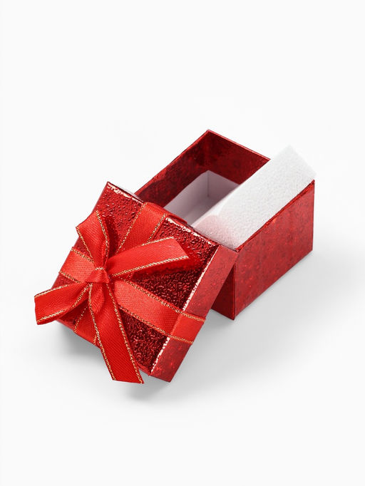 Набор коробочек подарочных 6 шт. под кольцо «Звёзды», 5×5 см, (полезная часть 4.5×4.5 см), цвет МИКС