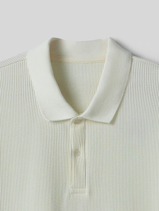 Поло мужское прямое бежевое - Mark formelle фото 5