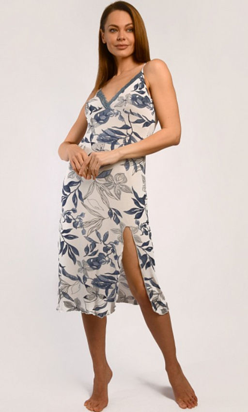 Ночная сорочка с кружевом 92% вискоза, 8% эластан - Ивановская трикотажная компания фото 30