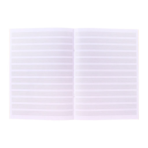 Цена за 3 шт. Тетрадь для нот А4, 24 листа «Наушники»