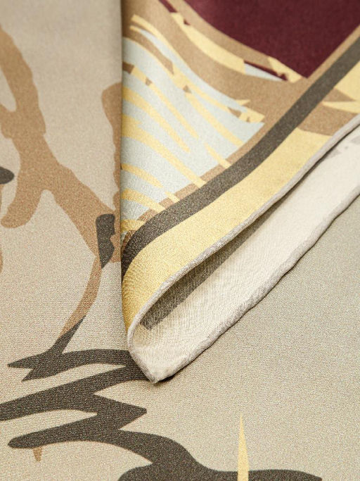 Платок жен. шелк 86х86 SS03-8350-21 - Eleganzza фото 2