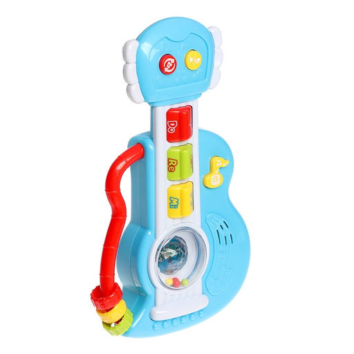 Музыкальная игрушка Гитара, звуковые и световые эффекты - Zabiaka фото 2
