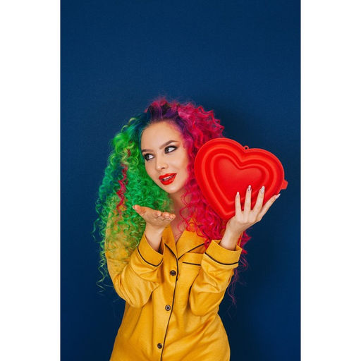 Форма для муссовых десертов и выпечки Доляна Сердце, силикон, 22?20?5 см, МИКС