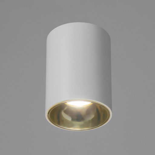 Светильник «Роллфи»LED 4000К 10 Вт DIM220 IP54 белый золото 7.5×7.5×10 см