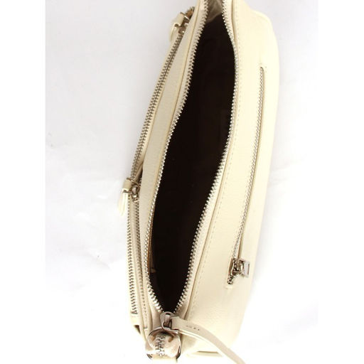 Сумка женская натуральная кожа GU 163-9-001, 1отд, плечевой ремень, молочный SALE 265761 - Adelia фото 8