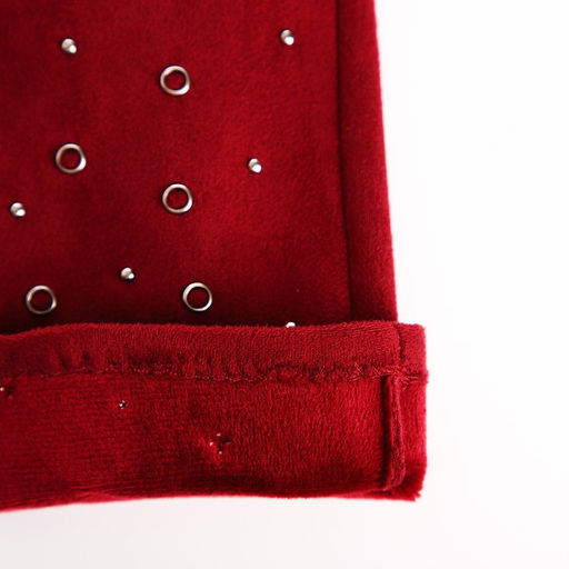 Перчатки женские, безразмерные, без утеплителя, цвет бордовый - Simaland фото 3