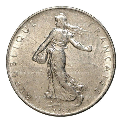 Монета 1 франк 1970 года Франция