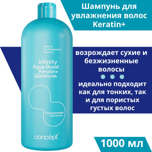 INFINITY Шампунь д/увлажн.волос Aqua Boost 1000мл