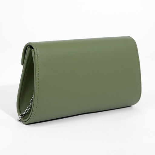 Сумка-клатч на клапане, цвет зелёный - Simaland фото 2