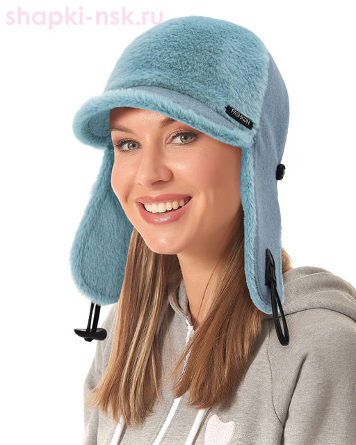 842/1-З Ушанка женская флис (56-58)