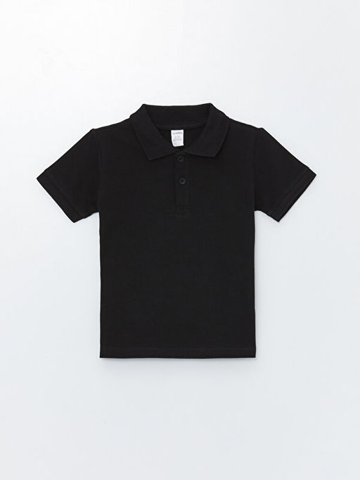 Polo Yaka K?sa Kollu Basic Erkek Bebek Ti??rt