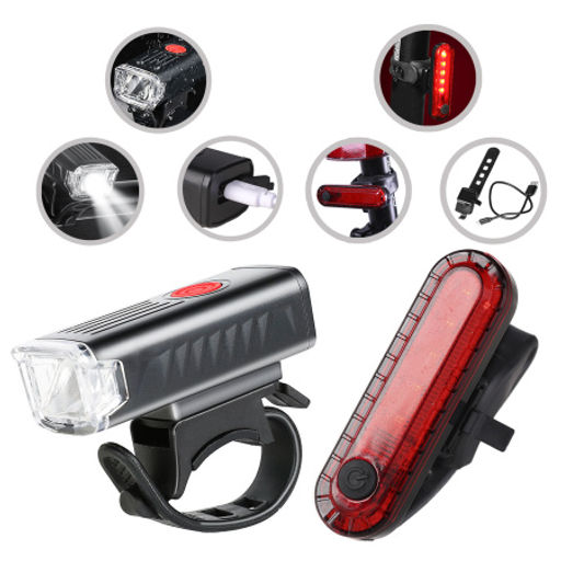 Фонарь передний COMIRON FR21 корпус: ABS; свет: XPG LED, 400lm; аккумулятор 700 mAh, USB, влагозащищённый. /уп 125/500/ - Галеонтрейд фото 6