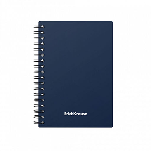 Цена за 60 шт. Тетрадь общая с пластиковой обложкой на спирали ErichKrause Classic, ассорти, А5, 60 листов, клетка  фото 3