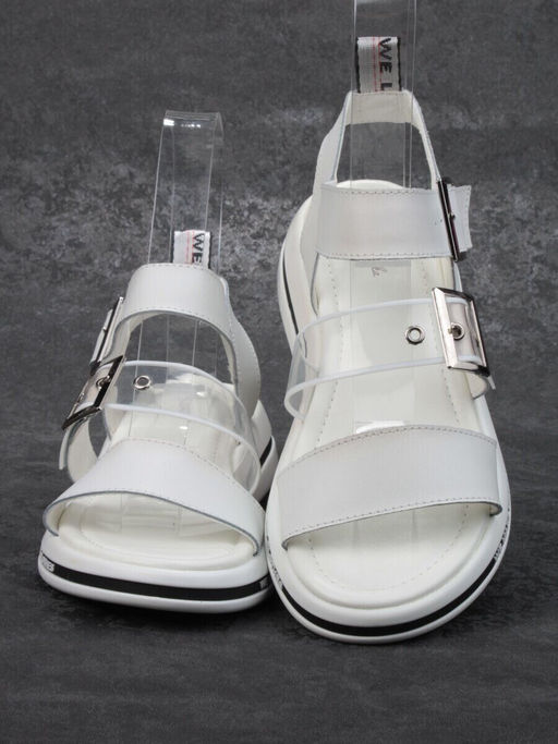 08-FED26-1PD WHITE Босоножки женские (натуральная кожа)