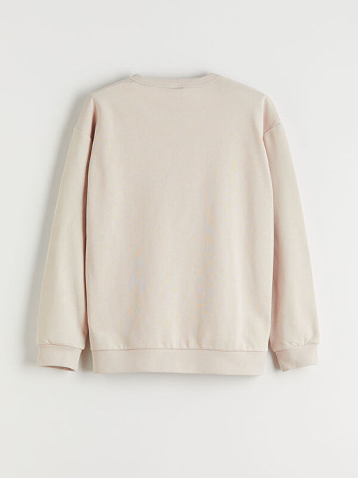 Bisiklet Yaka Erkek ?ocuk Sweatshirt