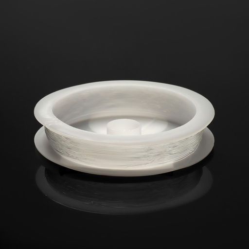 Нить силиконовая (резинка) d=0.5мм, L=10м, прозрачная - Queen fair фото 2