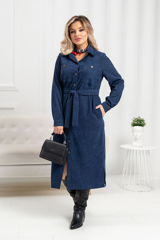 Платье А-2801 синий пион - Angelika фото 4