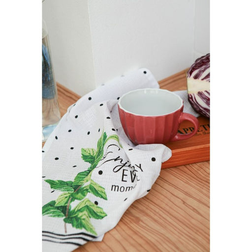 Полотенце кухонное Доляна Enjoy every moment, 35х60 см, 100% хлопок, 160г/м2  фото 6