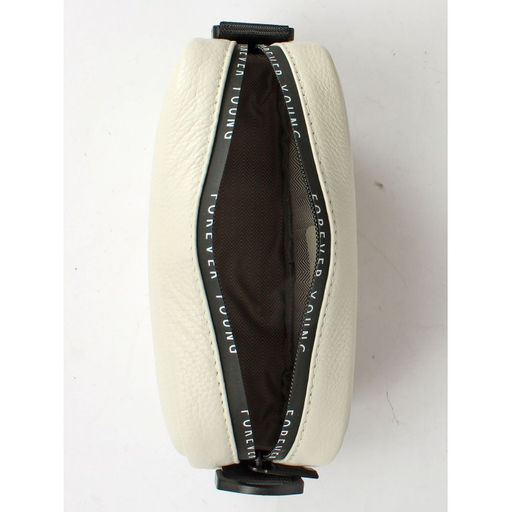 Сумка женская натуральная кожа GU 2066-8200. 1отд,  плечевой ремень,  молочный 254873 - Adelia фото 3