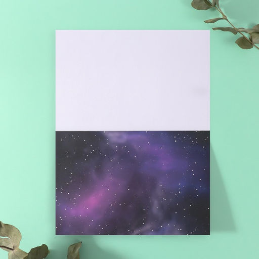 Наклейки в книжке «Космография», 3 фона, голография, 20.7×14.2 см