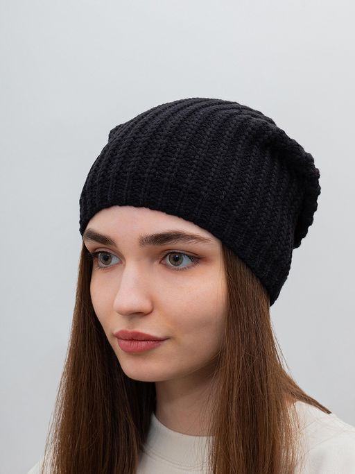 Шапка SEEBERGER арт. 18407-0 HEADSOCK (черный)