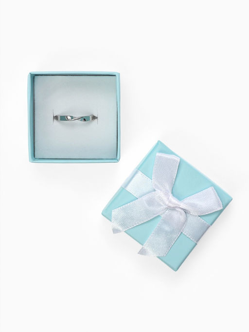 Набор коробочек подарочных 6 шт. под кольцо «Тиффани» 5×5, цвет бирюзовый (3593346)