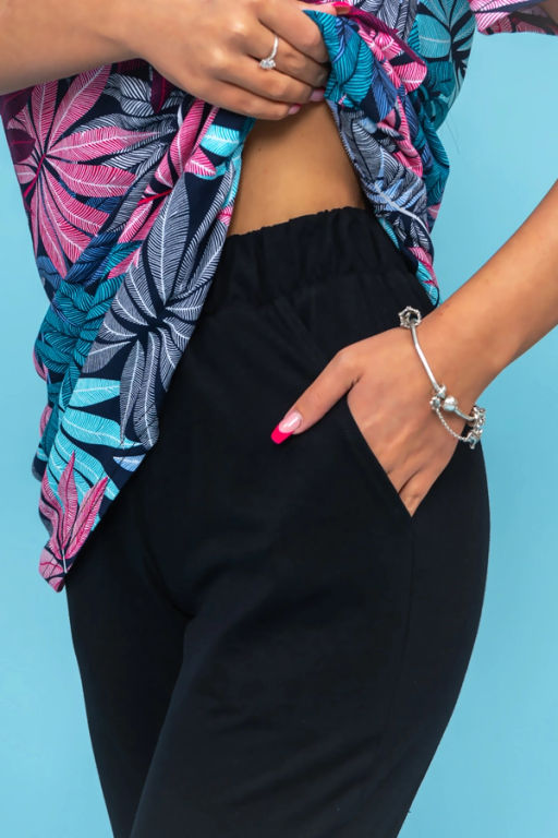 Костюм женский, цвет синий красный