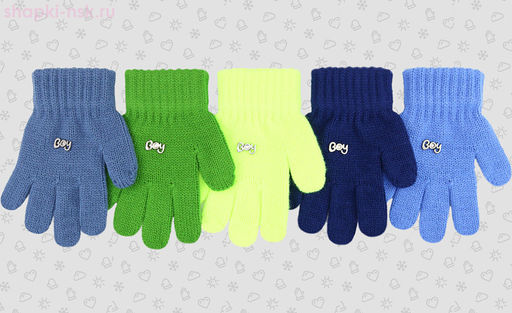 586-TG Перчатки для мальчика (13 (3-4 года))