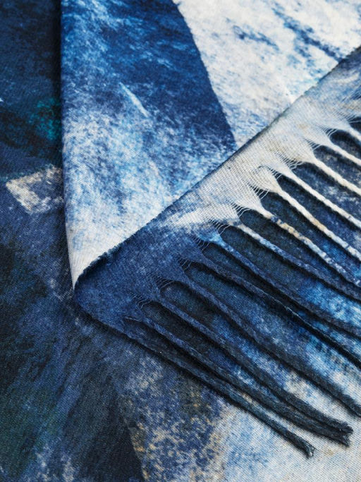 Палантин жен. виск+шерсть 72х190 LDR33-009-12 - Labbra фото 4