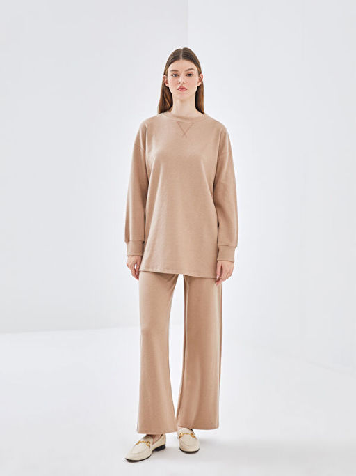 Bisiklet Yaka Dokulu Kad?n Tunik