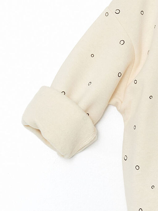 Kal?n Bisiklet Yaka K?z Bebek Sweatshirt - Waikiki фото 3