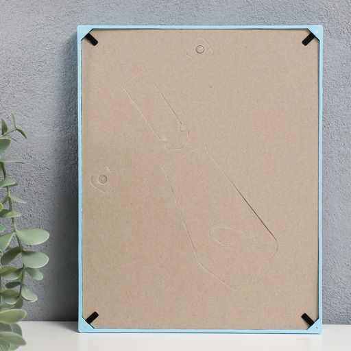 Цена за 2 шт. Фоторамка для фото 15×21 см Keep memories, Thea, пластик, голубой, (пластиковый экран)