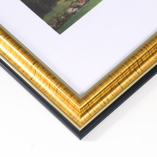 Фоторамка для фото 21×30 см Keep memories «Офис», пластик, золото, (стекло)