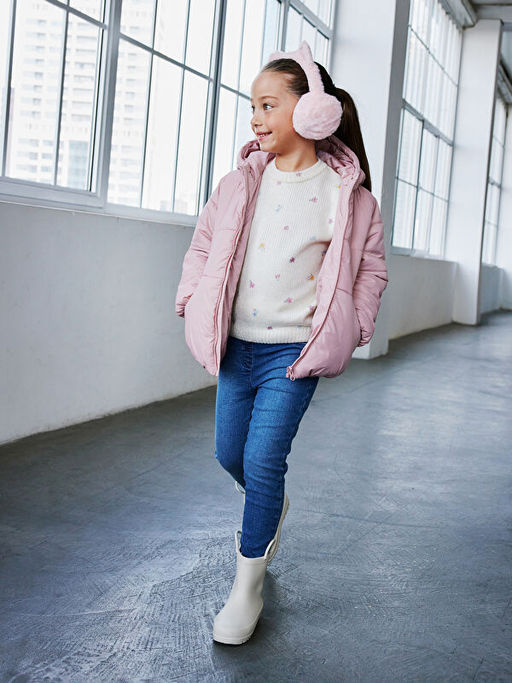 Beli Lastikli K?z Bebek Jean Pantolon - Waikiki фото 4