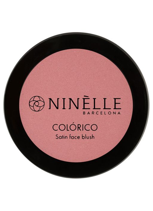 Ninelle Румяна сатиновые Colorico, 409 матовый пыльно-розовый  фото 2