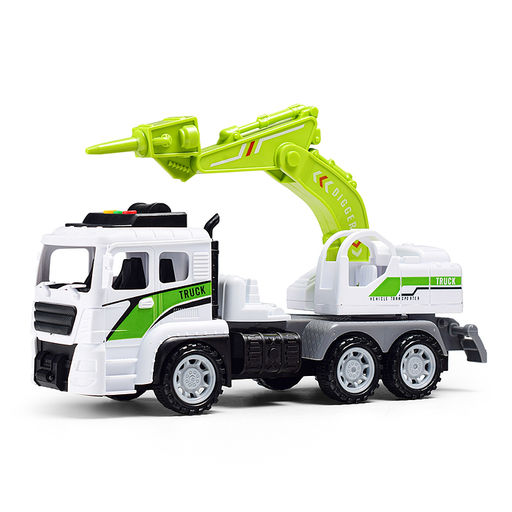 Машина "СтройЛидер" (свет, звук) в коробке