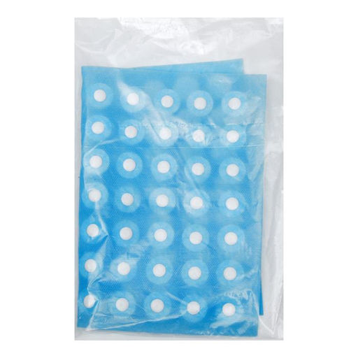 Цена за 2 шт. Аппликатор «Кузнецова», 70 колючек, спанбонд, 23×32 см, голубой.