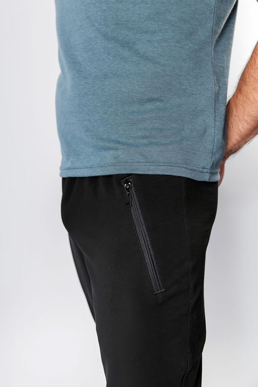 Брюки без начёса из футера двунитки