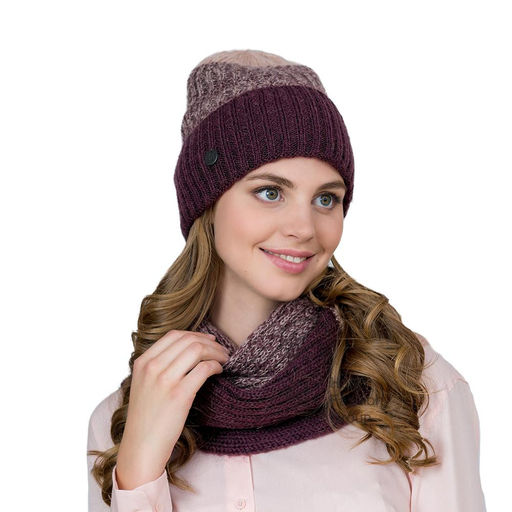 Луиза к-т шапка, снуд женские - Landre фото 3