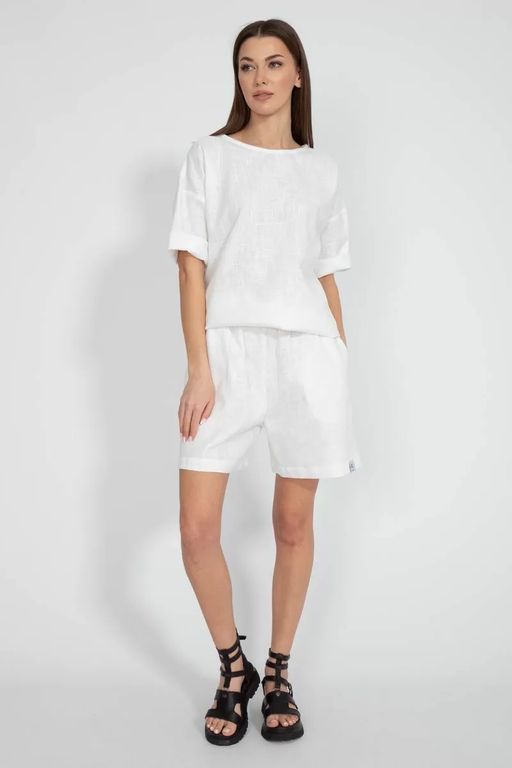Льняные шорты 4074 - Kivviwear фото 4