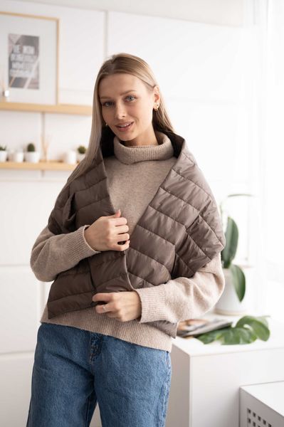 Шарф кофе - Yollochka фото 4