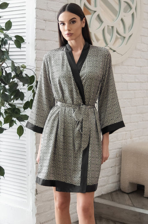 JADORE 4083 Короткий халат-кимоно Mia-Amore