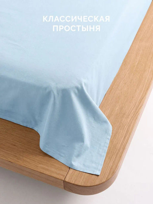 Постельное белье Моноспейс 2сп Max + 4 наволочки, голубой - Ecotex фото 4