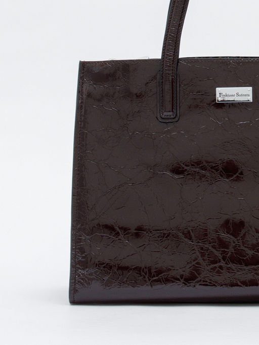 Сумка женская кожаная 9620SP coffee Velina Fabbiano-Safena в Новосибирске